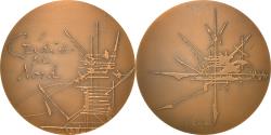 World Coins - France, Medal, Banque, Crédit du Nord, 1976, Mathieu, , Bronze