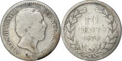 World Coins - Coin, Netherlands, William III, 10 Cents, 1878, , Silver, KM:80