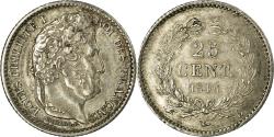 World Coins - Coin, France, Louis-Philippe, 25 Centimes, 1845, Rouen, , Silver
