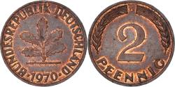 World Coins - Coin, Germany, 2 Pfennig, 1970