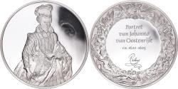 World Coins - France, Medal, Peinture, Rubens, portrait de Jeanne d'Autriche, 1980, Proof