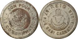 World Coins - Algeria, Token, REIG, Alger, Bon pour la consommation, , Nickel plated
