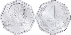 World Coins - Coin, Chile, Peso, 1992