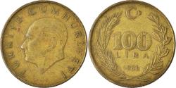 World Coins - Coin, Turkey, 100 Lira, 1988
