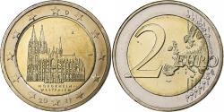 World Coins - Germany, 2 Euro, Nordrhein-Westfalen, 2011, Berlin, Bi-Metallic,