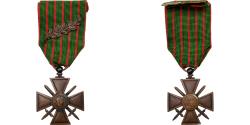 World Coins - France, Croix de Guerre, Medal, 1914-1918, Une Citation, Excellent Quality