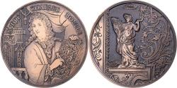World Coins - France, Medal, André Charles Boulle, 1971, Bronze, Rousseau,