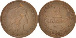 World Coins - Coin, France, Dupuis, 2 Centimes, 1903, Paris, , Bronze, KM:841