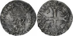 World Coins - France, Henri IV, Douzain du Dauphiné, 1595, Grenoble, Billon,
