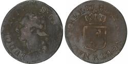 World Coins - France, Louis XVI, Liard, 178[9], Orléans, Copper, , Gadoury:348