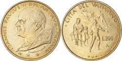 World Coins - Coin, VATICAN CITY, John Paul II, 200 Lire, 1995, Roma,