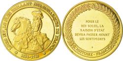 World Coins - France, Medal, L'Histoire de France, Louis XIV, , Vermeil
