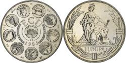 World Coins - France, Medal, Ecu Europa, Europe Assise, 1981, Copper-nickel,
