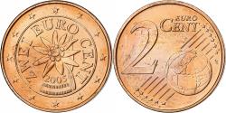 World Coins - Austria, 2 Euro Cent, 2005, Vienna, , Copper Plated Steel, KM:3083