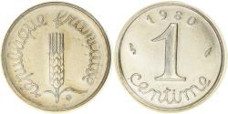 World Coins - Coin, France, Épi, Centime, 1980, Paris, Lagriffoul, , Stainless