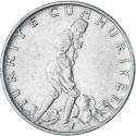 World Coins - Coin, Turkey, 2-1/2 Lira, 1970