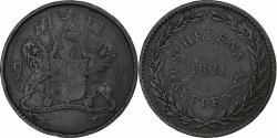 World Coins - Saint Helena, Halfpenny Token, George IV, 1821, Copper,