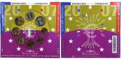 World Coins - France, Coffret 1c. à 2€, BU, 2007, MDP,