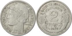 World Coins - France, Morlon, 2 Francs, 1945, Beaumont - Le Roger, , Aluminum