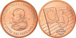 World Coins - Vatican, 5 Euro Cent, 2006, unofficial private coin, , Copper Plated Steel