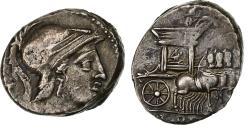 Ancient Coins - Rubria, Denarius, 87 BC, Rome, Silver,