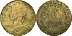 World Coins - France, 10 Centimes, Marianne, 1990, Paris, Aluminum-Bronze, , KM:929