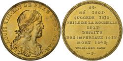 World Coins - France, Medal, Roi de France, Louis XIII, Copper-nickel Aluminium, Piéfort