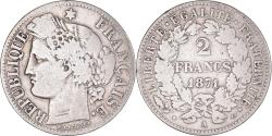 World Coins - Coin, France, Cérès, 2 Francs, 1871, Paris, , Silver, KM:817.1
