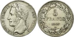 World Coins - Coin, Belgium, Leopold I, 5 Francs, 5 Frank, 1849, , Silver, KM:3.2
