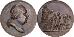 World Coins - France, Medal, Louis XVIII, Seconde Entrée du Roi Louis XVIII à Paris, 1815