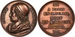 World Coins - France, Medal, Galerie des Grands Hommes, Antoine Arnauld, History, 1817