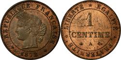 World Coins - Coin, France, Cérès, Centime, 1872, Paris, , Bronze, Gadoury:88