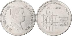World Coins - Jordan, 5 Piastres, 2000