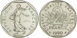 World Coins - Coin, France, Semeuse, 2 Francs, 1990, Paris, , Nickel, KM:942.1