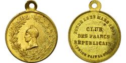 World Coins - France, Medal, Deuxième République, Club des Francs Républicains, 1848