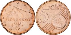 World Coins - Coin, Slovakia, 5 Centimes, 2009, , Copper Plated Steel