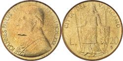 World Coins - Coin, VATICAN CITY, John Paul II, 20 Lire, 1980, Roma, FDC,