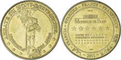 World Coins - France, Token, Touristic token, Le Mont-Saint-Michel - L'Archange n°5, Arts &
