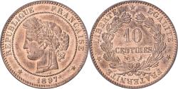 World Coins - France, 10 Centimes, Cérès, 1897, Paris, Bronze, , Gadoury:265a