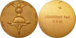 World Coins - France, Medal, Anciens Combattants, Beuvry, 1993, , Gilt Bronze