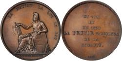 World Coins - France, Medal, Le Peuple vainqueur de la Royauté, History, 1832, , Bronze