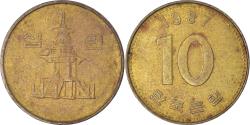 World Coins - Coin, KOREA-SOUTH, 10 Won, 1987