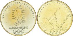 World Coins - France, Medal, XVIème Jeux Olympiques d'Hiver d'Albertville, 1992, Chamonix