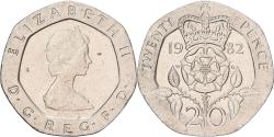 World Coins - Great Britain, Elizabeth II, 20 Pence, 1982, Copper-nickel, , KM:931