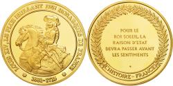 World Coins - France, Medal, French Fifth Republic, History, , Vermeil