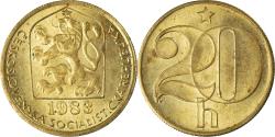 World Coins - Coin, Czechoslovakia, 20 Haleru, 1983