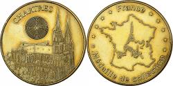 World Coins - France, Token, Ville de Chartres, Copper-Nickel-Aluminum, Souvenirs et