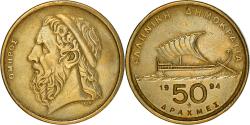 World Coins - Coin, Greece, 50 Drachmes, 1994, , Aluminum-Bronze, KM:147