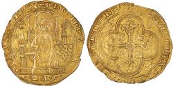 Ancient Coins - Coin, France, Philippe VI, Ecu d'or à la chaise, 1349-1350, 6th emission