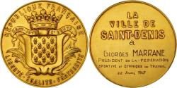 World Coins - France, Medal, La Ville de Saint-Denis à Georges Marrane, Sports & leisure